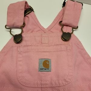 Pink Carhartt overalls